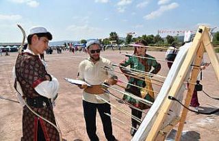 Okçular hedefe kilitlendi