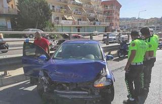 Ölüm virajında facia ucuz atlatıldı