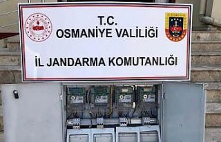 Osmaniye’de elektrik panosu çalan 2 şüpheli yakalandı