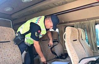 Osmaniye’de okul servis araçları denetlendi