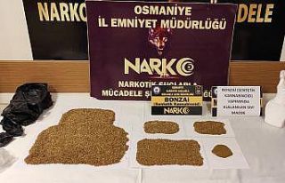 Osmaniye’de uyuşturucu operasyonlarına 4 tutuklama