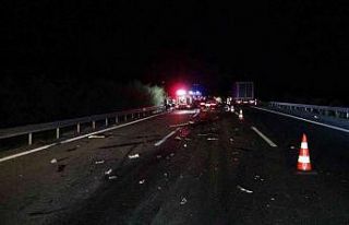 (Özel) Kadran 202 kilometreyi gördü...Feci kazada...