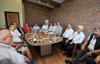 Pamukkale Belediye Başkanı Örki, 61 mahalle muhtarı...