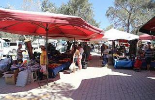 Pelitköy Pazarı yeni yerinde açıldı