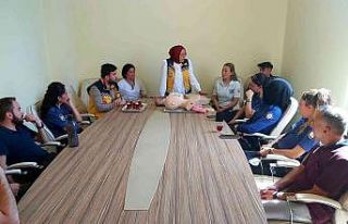 Polislere ‘Temel Yaşam Desteği Eğitimi’ verildi