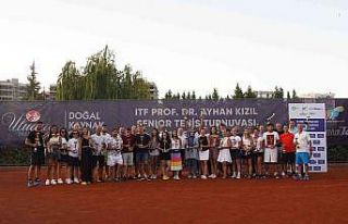 Prof. Dr. Ayhan Kızıl Senior Tenis Turnuvası sona...