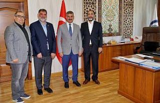 Rektör Çiftçi, İLMAR Başkanı Şimşek’i ağırladı