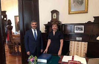 Rektör Çiftçi’den Bulgaristan’da üst düzey...