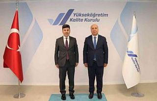 Rektör Karacoşkun, YÖK’e ziyaretlerde bulundu