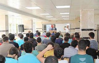 Rektör Şahin’den açılış dersi