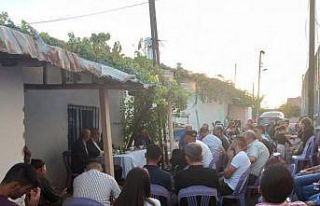 Reşat Erdoğan, mahalle gezilerini sürdürüyor