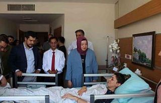 Sağlık Müdürü Demiray’dan kazada yaralanan...