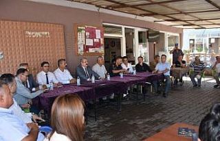 Salihli Kaymakamı Sağlam mahalle ziyaretlerine devam...