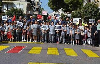 Salihli’de önce yaya farkındalık etkinliği