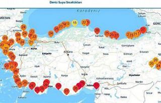 Samsun’da deniz suyu sıcaklığı 26 derece