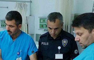 Samsun’da hastane inşaatından düşen işçi yaralandı