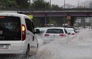 Samsun’da metrekareye 32,3 kilo yağış düştü
