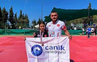 Samsunlu milli sporcu Avrupa Şampiyonası’nda