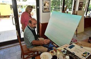 Sanatseverler, Uluslararası Resim Çalıştayı’nda...