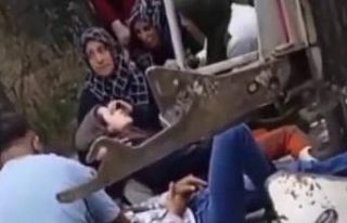 Sancaktepe’de elektrikli bisikletin freni boşaldı,...