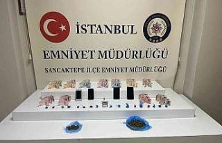 Sancaktepe’de üst katı kafe alt katı uyuşturucu...