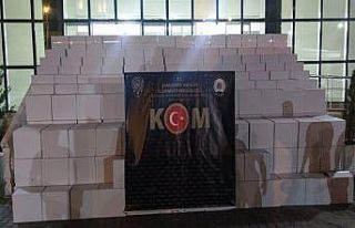 Şanlıurfa’da 4 milyon 870 bin makaron ele geçirildi