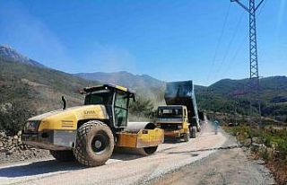 Sapadere asfaltla buluştu