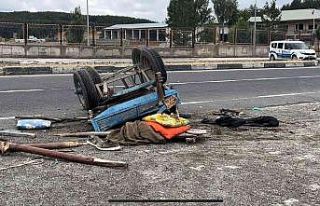 Sarıkamış’ta trafik kazası: 1 yaralı
