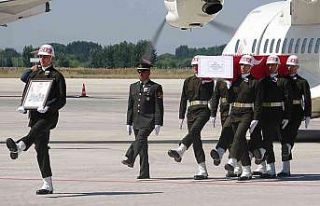 Şehidin naaşı Tokat’ta