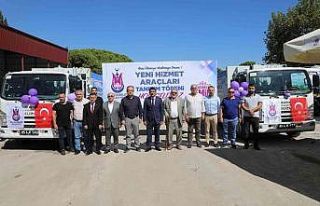 Şehzadeler Belediyesi temizlik hizmetleri filosunu...