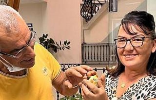Şeker isimli papağan, sığındığı basın servisi...