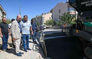 Selçuklu’da asfalt çalışmaları aralıksız...