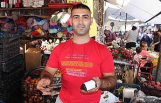 Semt pazarında ’kredi kartı’ dönemi