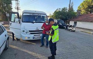 Serik’te okul servisleri denetlendi