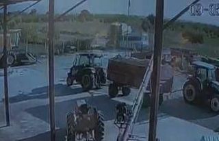 Servis minibüsü biçerdövere çarptı; 2’si ağır...