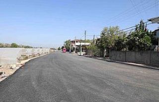 Seyrantepe Mahallesine 3 bin ton asfalt serildi