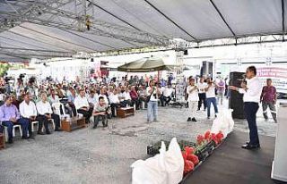 Silifke’de 225 yetiştiriciye 180 ton yem dağıtıldı