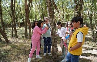 Sille Tabiat Okulunda eğitimler başladı