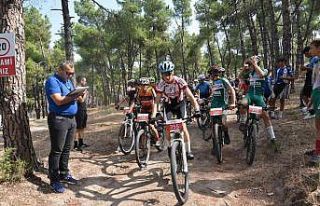 Sındırgı’da Dağ Bisikleti yarışmaları yapıldı