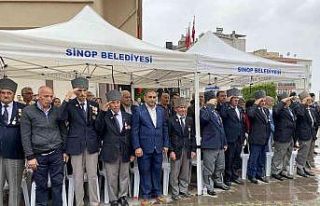 Sinop’ta Gaziler Günü kutlandı