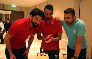 Sivasspor’da kaleci Muammer için sürpriz doğum...