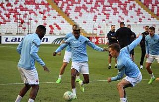 Slavia Prag, Sivasspor maçı hazırlıklarını tamamladı