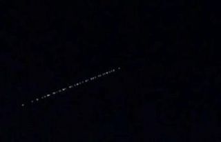 Starlink uyduları Mardin semalarında görüntülendi