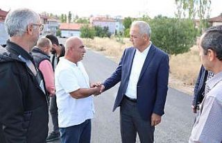 Suluova Belediyesi Hürriyet mahallesindeki asfalt...