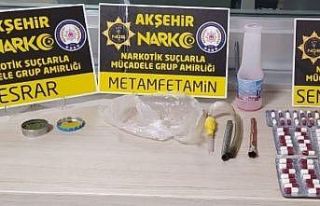 Şüphe üzerine durdurulan araçta uyuşturucu ele...