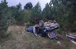 Sürücüsünün direksiyon hakimiyetini kaybettiği...