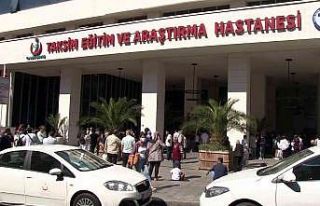 Taksim Eğitim ve Araştırma Hastanesi’nde yangın...