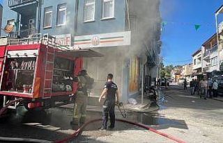 Tarım Kredi Kooperatifi marketinde korkutan yangın