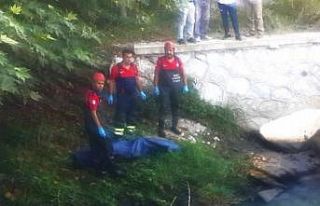 Tarlasını sulamak isteyen eski muhtar, kanala devrilen...