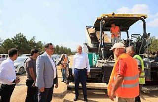 Tavas - Pınarlar - Kızılca’nın yol sorunu bitiyor